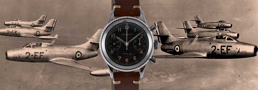 Auricoste Chronographe Pilote Militaire Type 20 Arm e de l Air